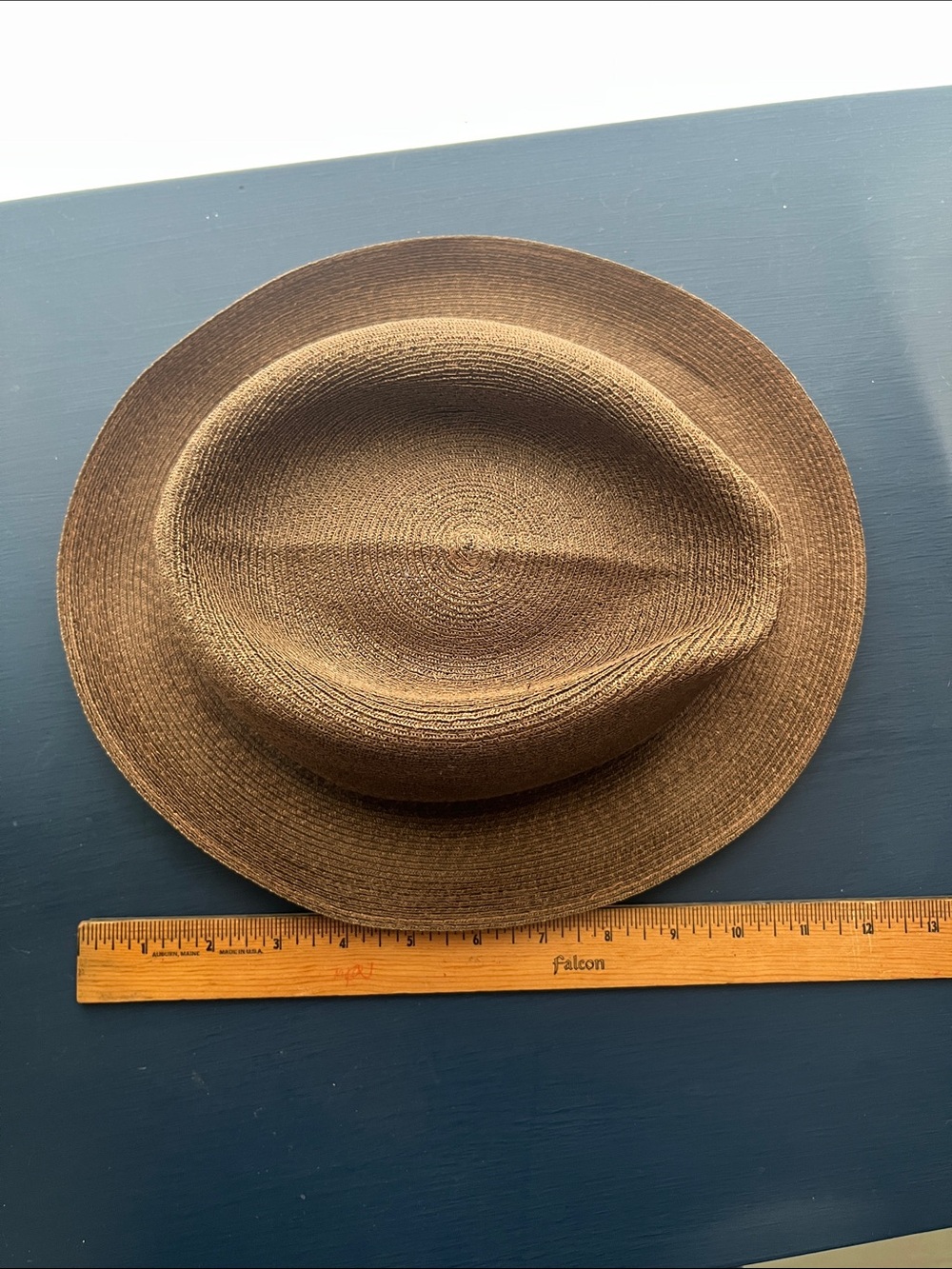Vintage Stetson straw fedora - Picture 3 of 7